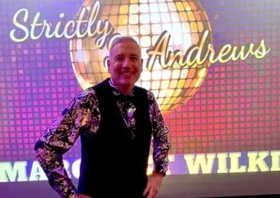 John Quinn participates in Strictly Come Dancing in Support of St Andrew's Hospice
