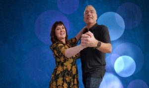 John and dance partner Sharon
