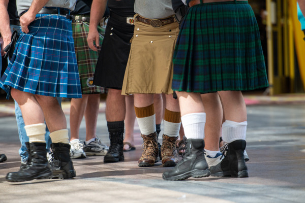 men in kilts